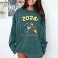 2024 Year Of The Introvert New Year Adventures Comfort Colors Sweatshirt Blue Spruce 2024 Year Of The Introvert New Year Adventures Comfort Colors Sweatshirt Blue Spruce
