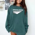 Aerospace Engineer Student Aerospace Engineering Graduation Comfort Colors Sweatshirt Blue Spruce