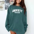 Anxiety University Anxious Introvert Tee Comfort Colors Sweatshirt Blue Spruce Anxiety University Anxious Introvert Tee Comfort Colors Sweatshirt Blue Spruce