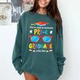 What An Awesome Pre-K Graduate Looks Like 2025 Graduation Comfort Colors Sweatshirt Blue Spruce