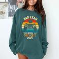 Bar Exam Level Complete 2025 Lawyer Law School Graduation Comfort Colors Sweatshirt Blue Spruce