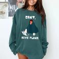 Can't Have Plans Introvert Staying Home Comfort Colors Sweatshirt Blue Spruce Can't Have Plans Introvert Staying Home Comfort Colors Sweatshirt Blue Spruce