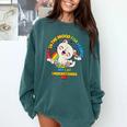 Cat Mom Loves Cats Dad Not In The Mood For People Introvert Comfort Colors Sweatshirt Blue Spruce