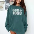 Class Of 1999 99 School Tee Shirt Graduation Class Party Comfort Colors Sweatshirt Blue Spruce