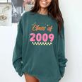 Class Of 2009 Meetup Graduation School Reunion Comfort Colors Sweatshirt Blue Spruce