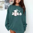 Class Of 2018 Baseball Senior Graduation Shirt Grad Comfort Colors Sweatshirt Blue Spruce