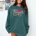 Class Of 2020 Girl Graduation SENIOR Class Of 2020 Comfort Colors Sweatshirt Blue Spruce