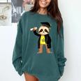 Class Of 2022 Sloth Graduation Masters College High School Comfort Colors Sweatshirt Blue Spruce