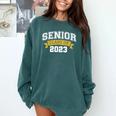 Class Of 2023 Senior 2023 Graduation Senior Boys Girls Comfort Colors Sweatshirt Blue Spruce