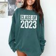 Class Of 2023 Shirt Senior 2023 Graduation Comfort Colors Sweatshirt Blue Spruce