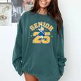 Class Of 2025 Senior 2025 Graduation Senior Boys Girls Comfort Colors Sweatshirt Blue Spruce