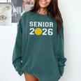 Class Of 2026 Graduation Waterpolo Senior 2026 Water Polo Comfort Colors Sweatshirt Blue Spruce