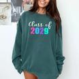 Class Of 2029 Shirt 2nd Grade Onto 3rd Grade Graduation Tee Comfort Colors Sweatshirt Blue Spruce