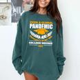 College Degree 2022 Graduation Graduate Comfort Colors Sweatshirt Blue Spruce