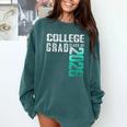 College Grad Class Of 2026 Graduation Comfort Colors Sweatshirt Blue Spruce
