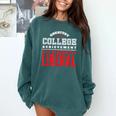 College Graduation For Conservatives Comfort Colors Sweatshirt Blue Spruce