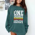 Criminal Justice Graduation Tshirt One Degree Hotter Comfort Colors Sweatshirt Blue Spruce