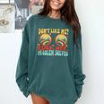 Don't Like Me Antisocial Introvert & Anti Social Comfort Colors Sweatshirt Blue Spruce