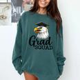 Eagle Grad Squad Class Of 2019 Graduation Comfort Colors Sweatshirt Blue Spruce