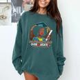 EdD Black Girls Doctor Of Education Graduation Black Women Comfort Colors Sweatshirt Blue Spruce