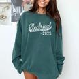 Electrical Engineer Graduation 2025 Comfort Colors Sweatshirt Blue Spruce