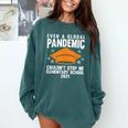 Elementary School 2021 Degree Graduation Graduate Comfort Colors Sweatshirt Blue Spruce