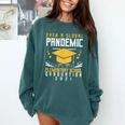 Elementary School Graduation 2021 Degree Graduate Comfort Colors Sweatshirt Blue Spruce