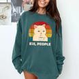 Ew People Introvert Cat Lover Crazy Colorful Cat Lady Comfort Colors Sweatshirt Blue Spruce Ew People Introvert Cat Lover Crazy Colorful Cat Lady Comfort Colors Sweatshirt Blue Spruce