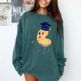 Flossing Cashew OIT For Tree Nut OIT Graduation Comfort Colors Sweatshirt Blue Spruce