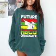 Future HBCU African American Gradute Graduation Comfort Colors Sweatshirt Blue Spruce