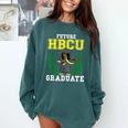 Future HBCU Graduation Shirt College Flossing Girl Tee Comfort Colors Sweatshirt Blue Spruce