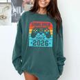 Game Over Class Of 2026 Shirt Students Last Day Graduation Comfort Colors Sweatshirt Blue Spruce