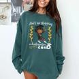 Girl Magic Graduate Kindergarten Graduation 2023 Comfort Colors Sweatshirt Blue Spruce
