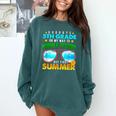 Goodbye 5th Grade Graduation To 6th Grade Hello Summer Kids Comfort Colors Sweatshirt Blue Spruce