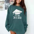 Graduate T-Shirt Grad Tshirt Graduation Tee Comfort Colors Sweatshirt Blue Spruce
