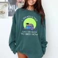 I Graduated Can I Go Back To Bed Now Cat Graduation For Men Women Girls Kids Comfort Colors Sweatshirt Blue Spruce
