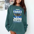 Graduation 2019 TShirt Proud Dad Of Senior Comfort Colors Sweatshirt Blue Spruce