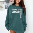 Graduation 2020 Class Of 2020 Senior Comfort Colors Sweatshirt Blue Spruce
