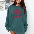 Graduation 2022 My Happy Class Is Outta Here Senior Comfort Colors Sweatshirt Blue Spruce