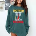 Graduation 2024 Hotter By One Degree Shirt Class Of 24 Comfort Colors Sweatshirt Blue Spruce