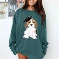Graduation Beagle Dog 2017 Graduate Graduation Tee Comfort Colors Sweatshirt Blue Spruce