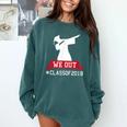 Graduation Class 2018 Dabbing College Grad Shirt Comfort Colors Sweatshirt Blue Spruce