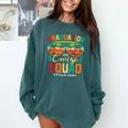 Graduation Cruise Squad 2025 Proud Sister Cruising Comfort Colors Sweatshirt Blue Spruce
