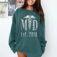 Graduation For Doctors t Shirt Tee Shirt Medical Doctors MD Comfort Colors Sweatshirt Blue Spruce