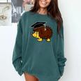 Graduation Hedgehog 2017 Graduate Graduation T-Shirt Comfort Colors Sweatshirt Blue Spruce