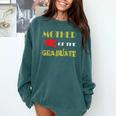 Graduation Mom Mommy Mother Of The Graduate T Shirt Comfort Colors Sweatshirt Blue Spruce