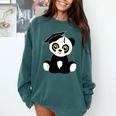 Graduation Panda Bear 2017 Graduate Graduation T-Sh Comfort Colors Sweatshirt Blue Spruce