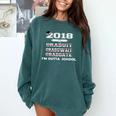 High School Graduation T Shirt College Graduation Comfort Colors Sweatshirt Blue Spruce