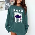 High School Graduation T Shirt Flag College Graduation Comfort Colors Sweatshirt Blue Spruce