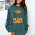 High School King Graduation Shirt Class Of 2019 Seniors Comfort Colors Sweatshirt Blue Spruce